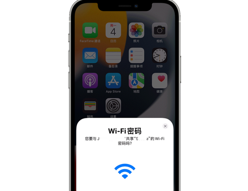 仁寿苹果15维修店分享iPhone15如何共享Wi-Fi密码