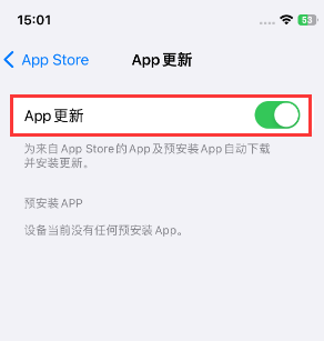 仁寿苹果15维修中心如何让iPhone15APP自动更新