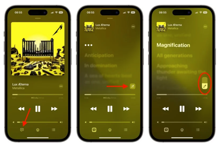 仁寿苹果服务网点分享iOS 16.2 全新功能：在 iPhone 或 iPad 上使用 Apple Music 唱歌 